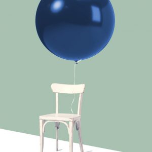 Globos gigantes color metalizado