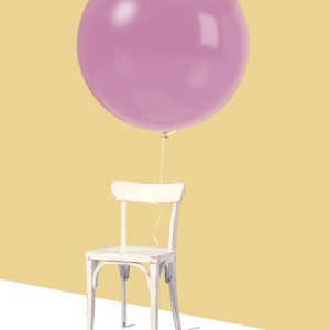 Globos gigantes color semi transparentes